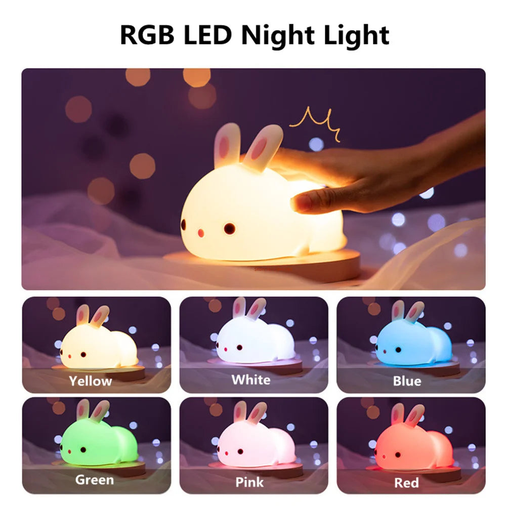 Touch Bunny Night Light