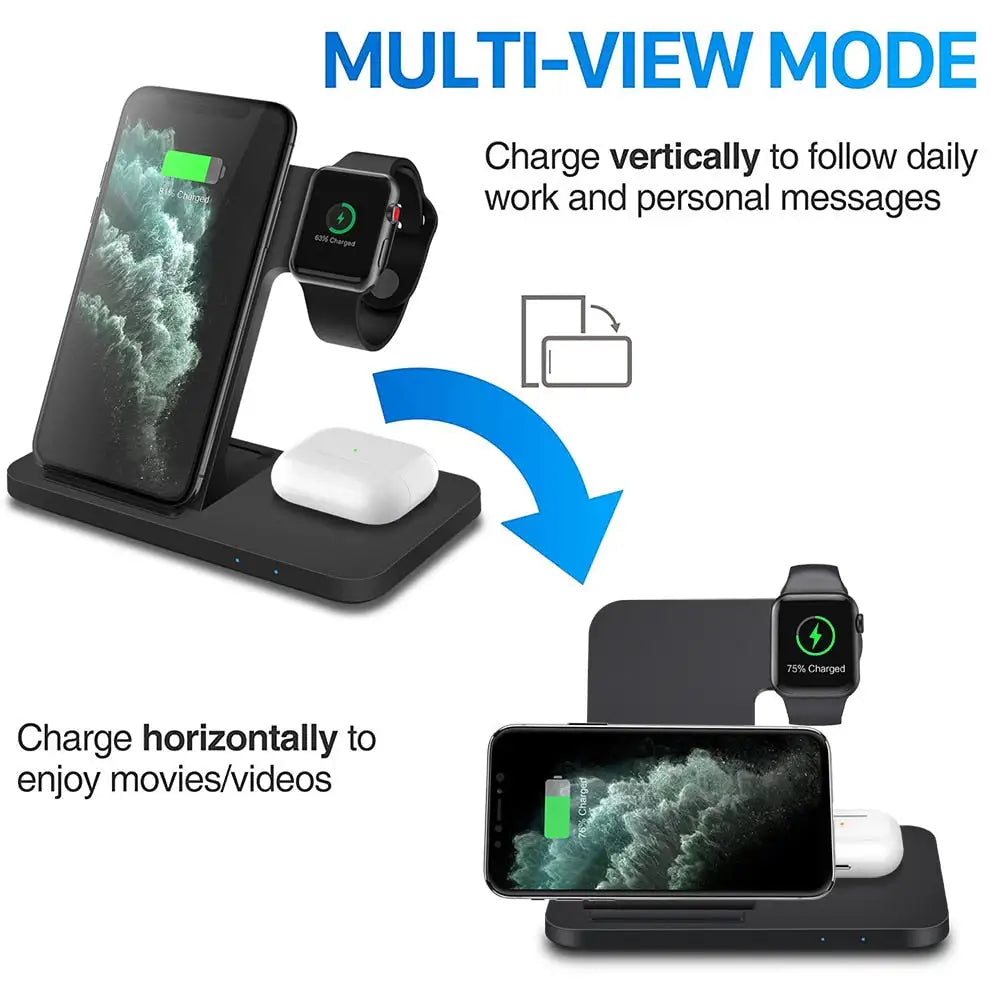 Wireless Fast Charger Dock Station